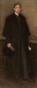 James Abbot McNeill Whistler Portrait of Arthur J Eddy oil painting on canvas